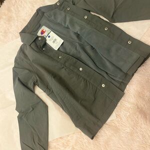 Champion Charcoal Button-Up Windbreaker Jacket